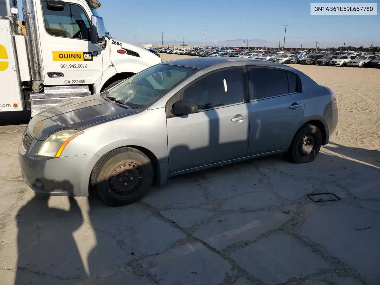 2009 Nissan Sentra 2.0 VIN: 3N1AB61E59L657780 Lot: 68384034