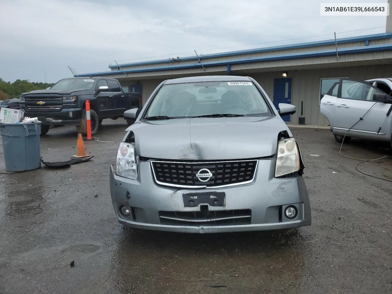 2009 Nissan Sentra 2.0 VIN: 3N1AB61E39L666543 Lot: 69007544