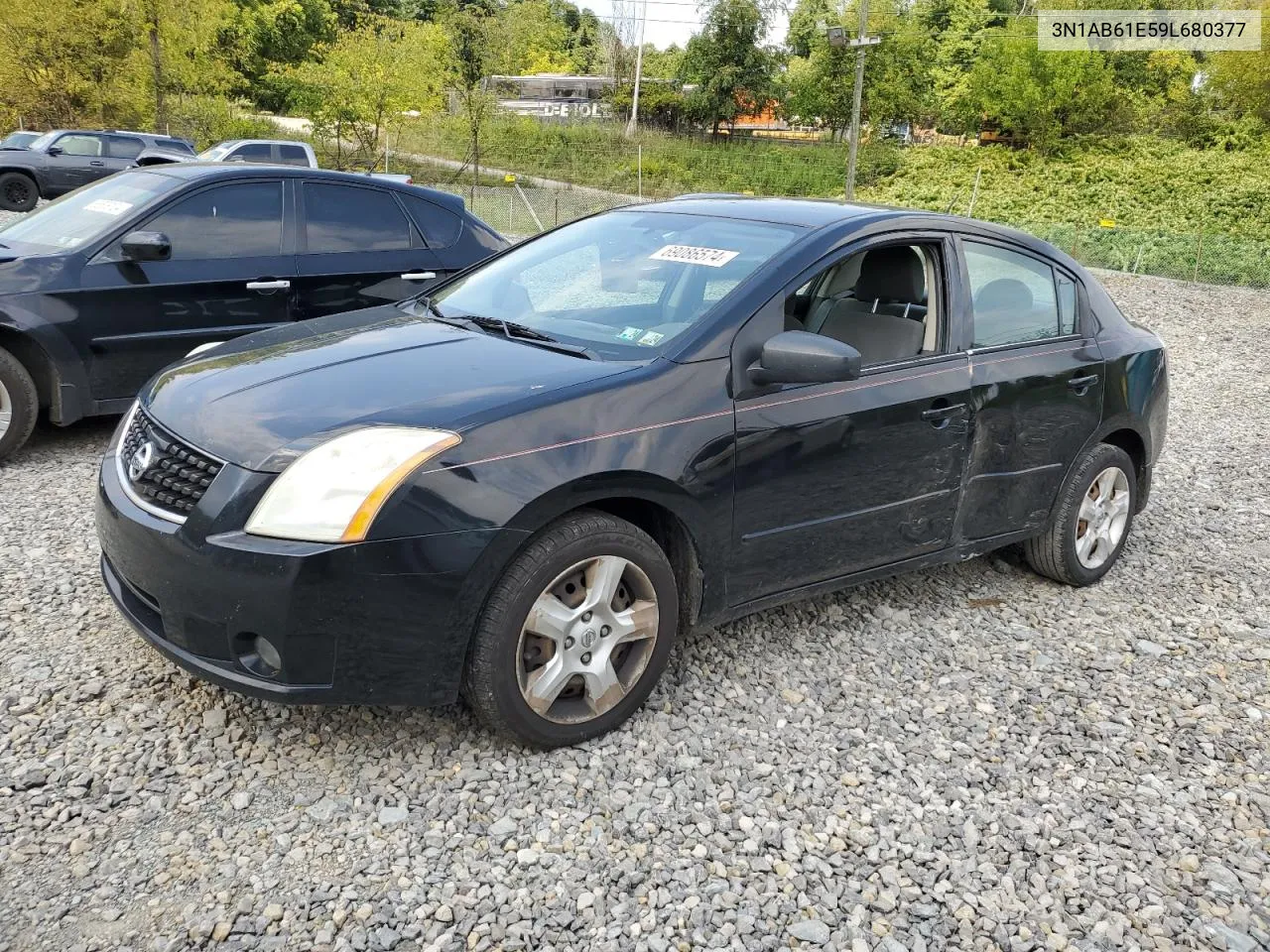 2009 Nissan Sentra 2.0 VIN: 3N1AB61E59L680377 Lot: 69086574