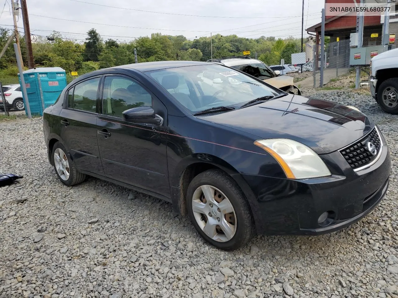 2009 Nissan Sentra 2.0 VIN: 3N1AB61E59L680377 Lot: 69086574