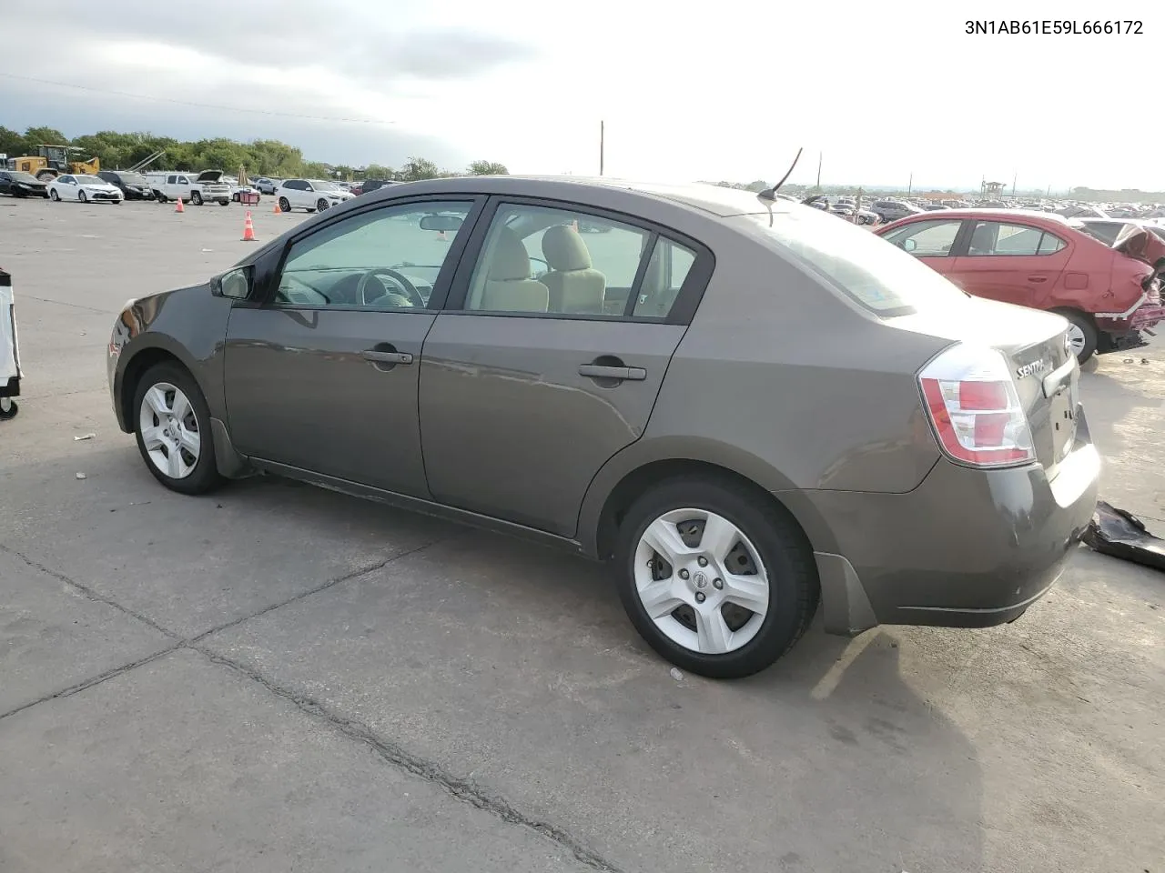 2009 Nissan Sentra 2.0 VIN: 3N1AB61E59L666172 Lot: 69438414