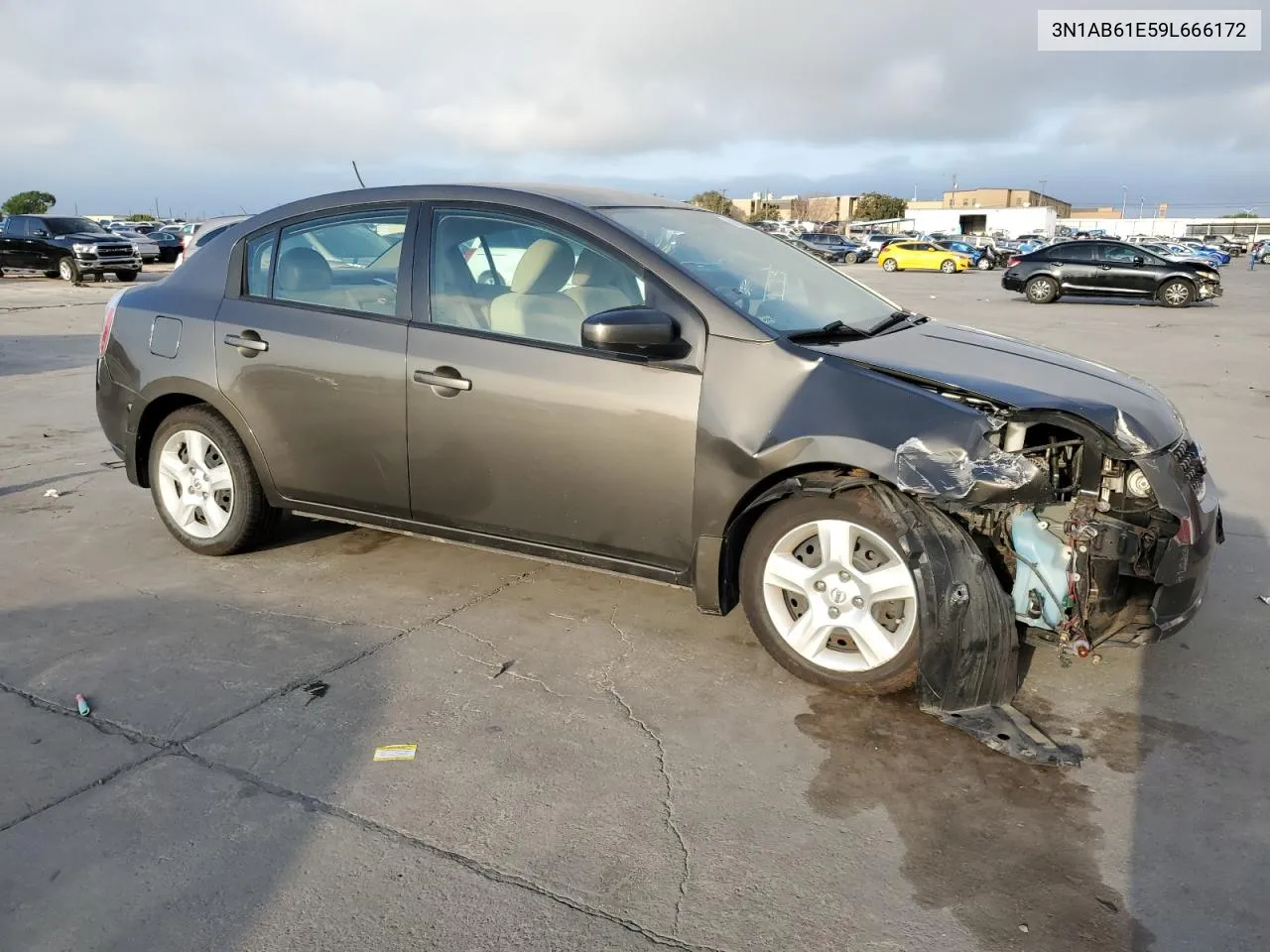 2009 Nissan Sentra 2.0 VIN: 3N1AB61E59L666172 Lot: 69438414