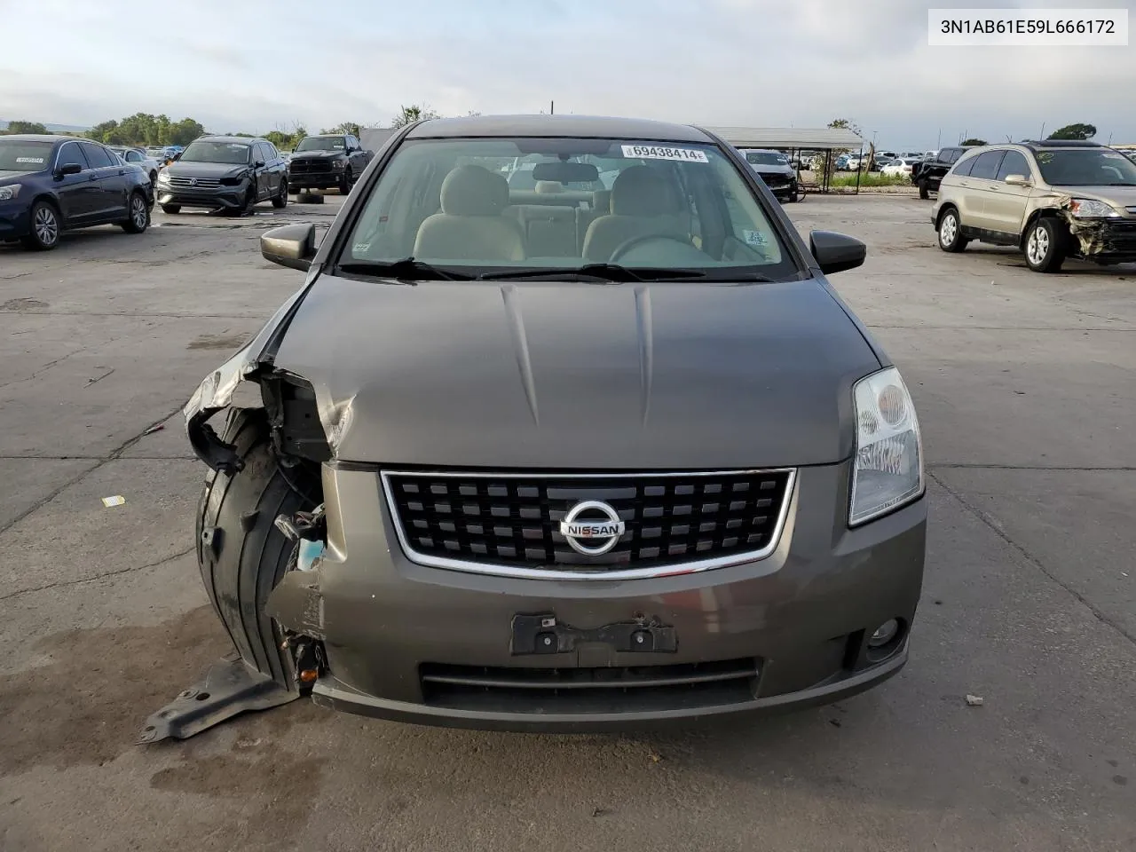 3N1AB61E59L666172 2009 Nissan Sentra 2.0