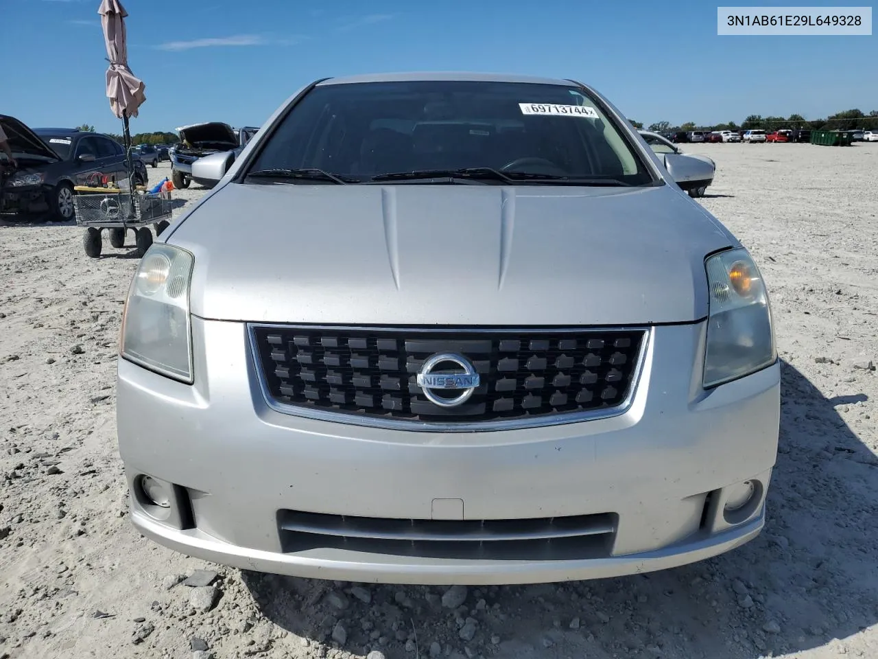 2009 Nissan Sentra 2.0 VIN: 3N1AB61E29L649328 Lot: 69713744