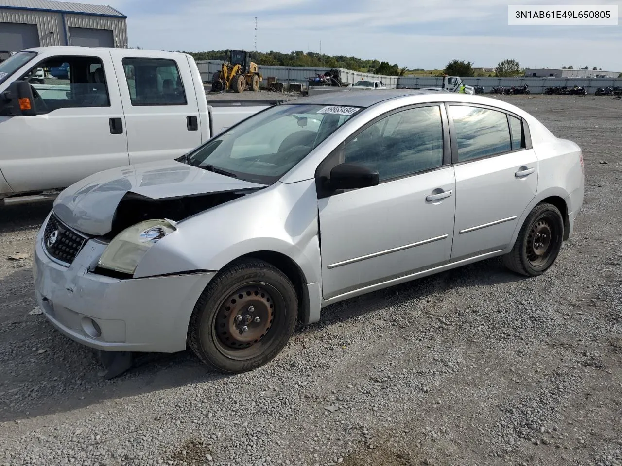 2009 Nissan Sentra 2.0 VIN: 3N1AB61E49L650805 Lot: 69863494