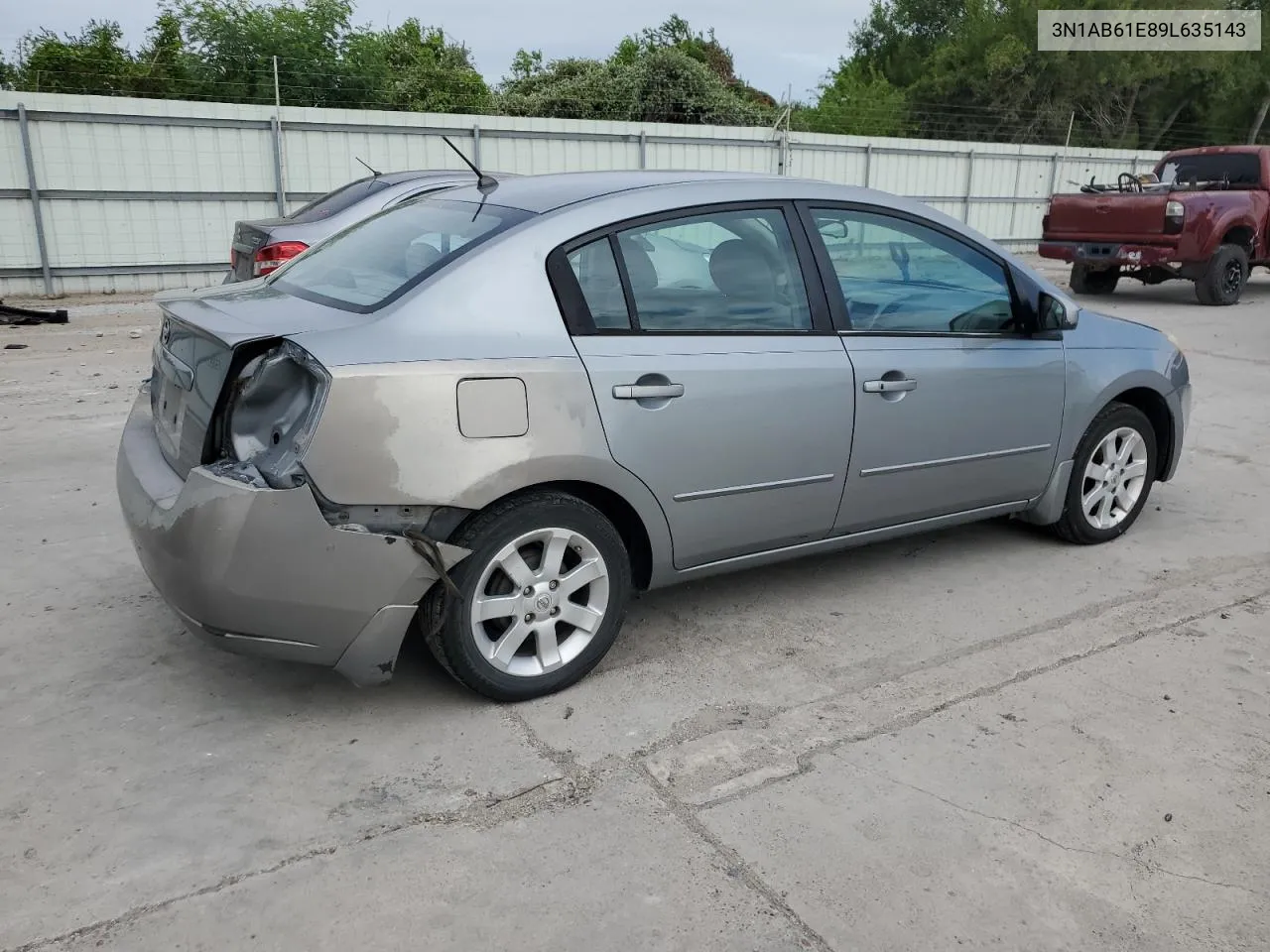 2009 Nissan Sentra 2.0 VIN: 3N1AB61E89L635143 Lot: 70575504