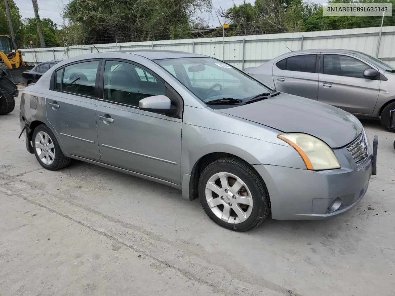 2009 Nissan Sentra 2.0 VIN: 3N1AB61E89L635143 Lot: 70575504