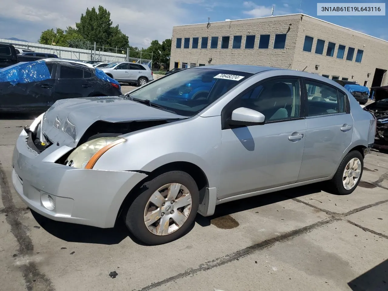 3N1AB61E19L643116 2009 Nissan Sentra 2.0