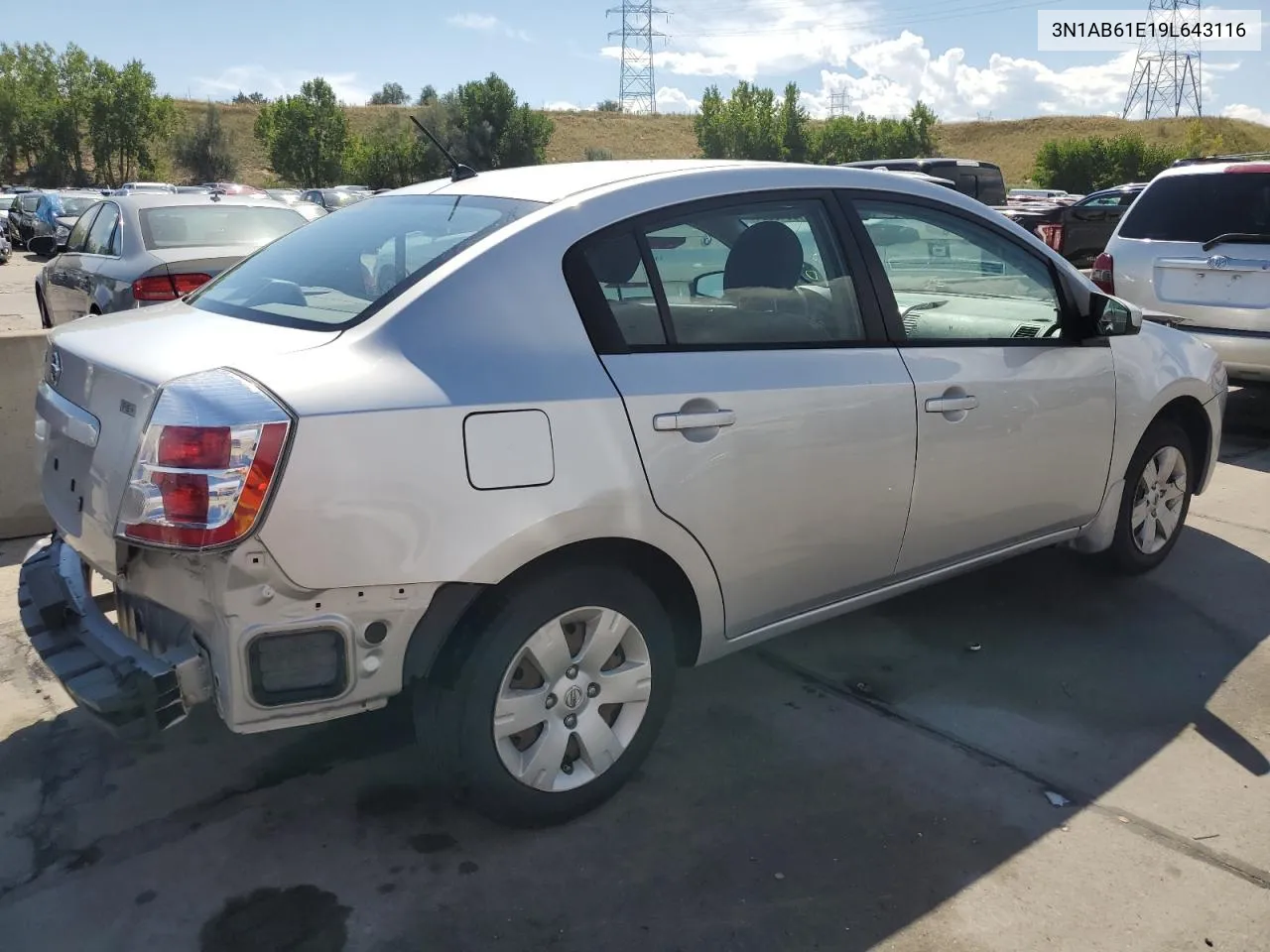 3N1AB61E19L643116 2009 Nissan Sentra 2.0