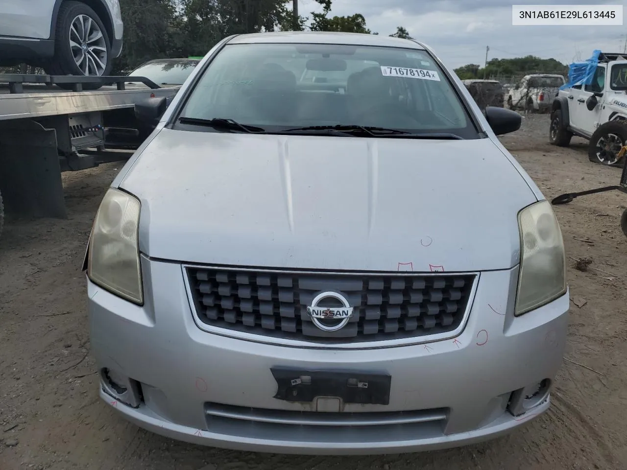 2009 Nissan Sentra 2.0 VIN: 3N1AB61E29L613445 Lot: 71678194