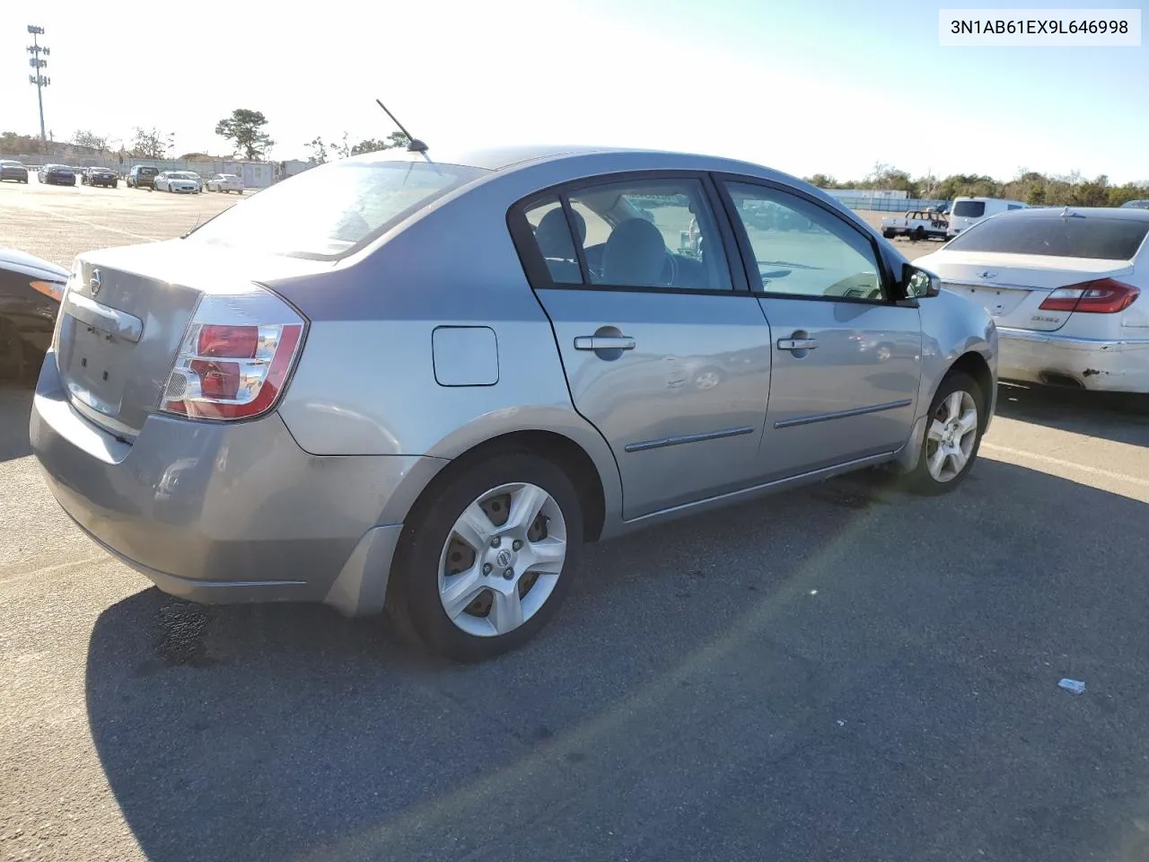 2009 Nissan Sentra 2.0 VIN: 3N1AB61EX9L646998 Lot: 72043184