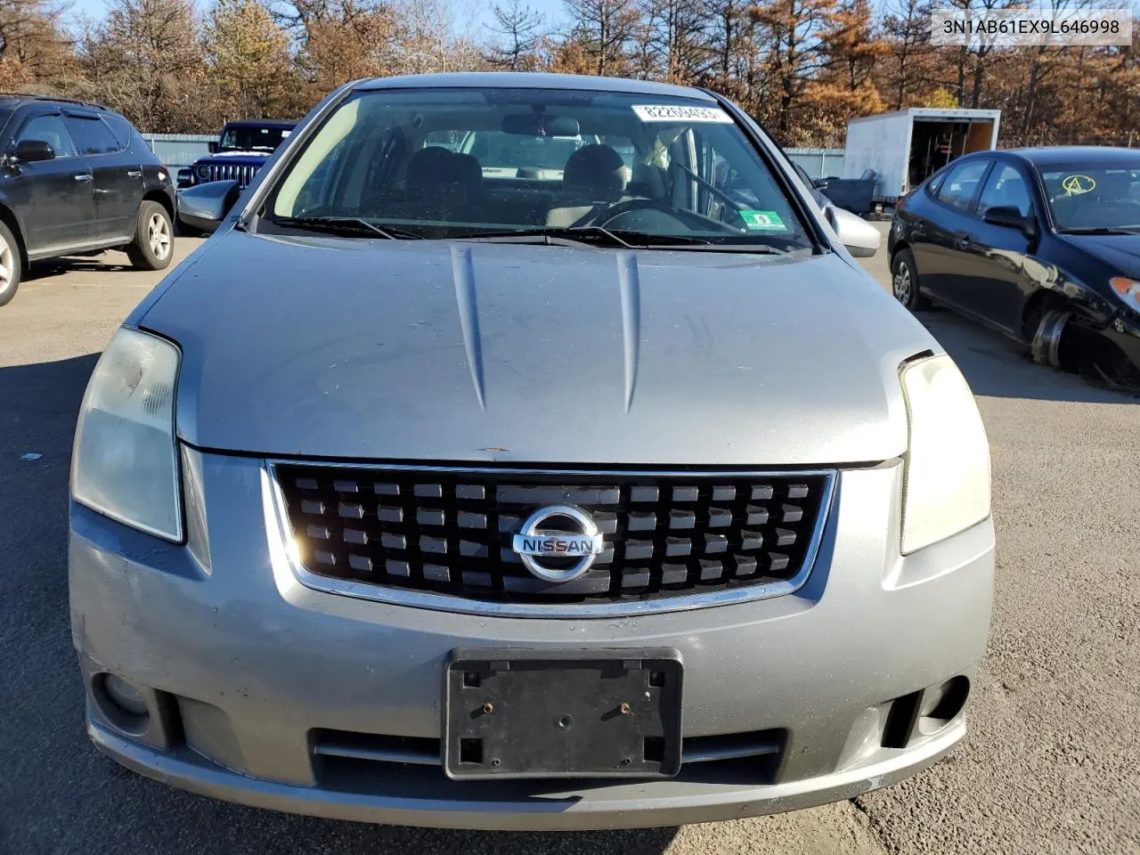 2009 Nissan Sentra 2.0 VIN: 3N1AB61EX9L646998 Lot: 72043184