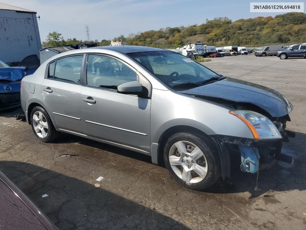 2009 Nissan Sentra 2.0 VIN: 3N1AB61E29L694818 Lot: 72147564