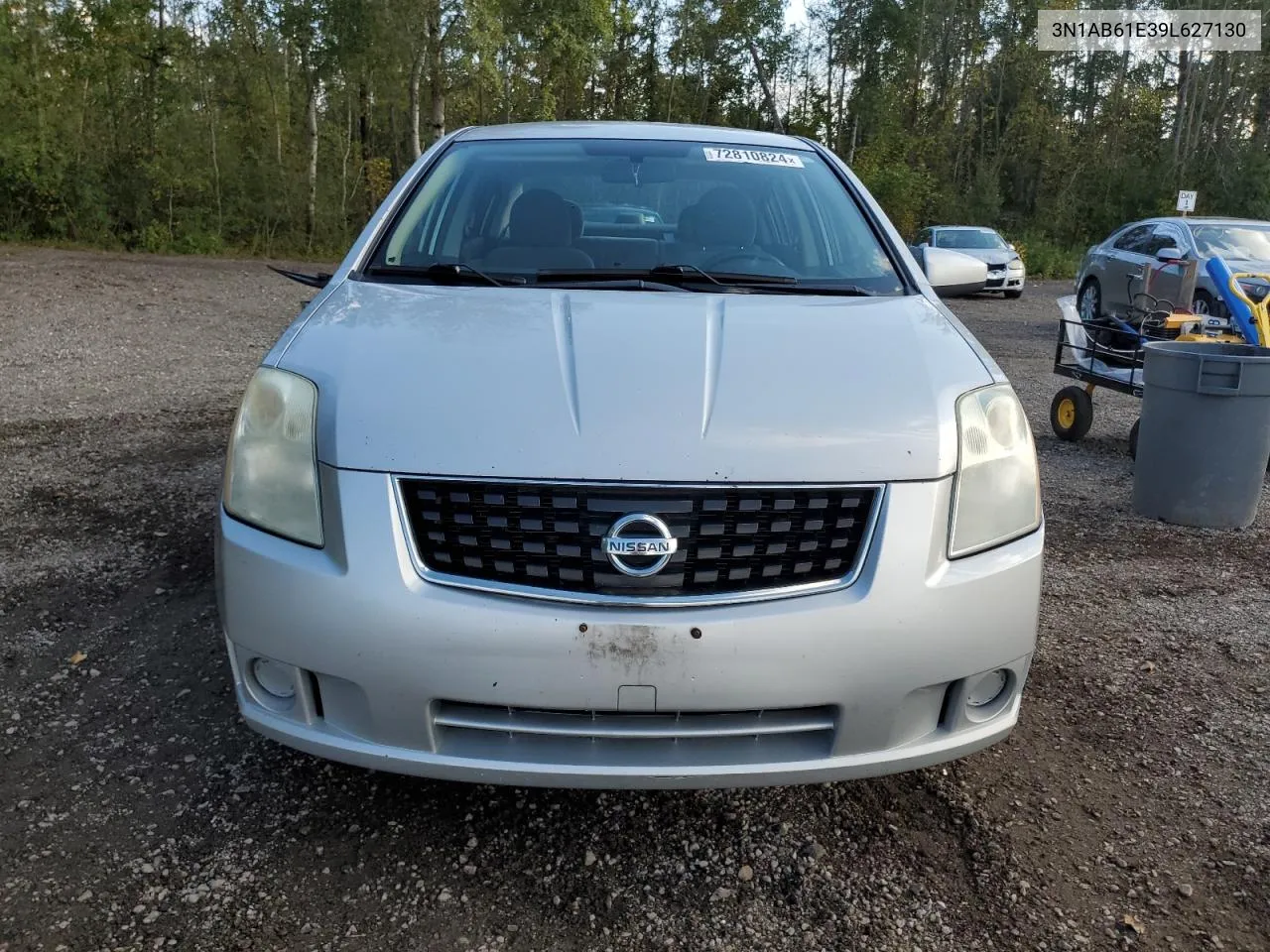 2009 Nissan Sentra 2.0 VIN: 3N1AB61E39L627130 Lot: 72810824