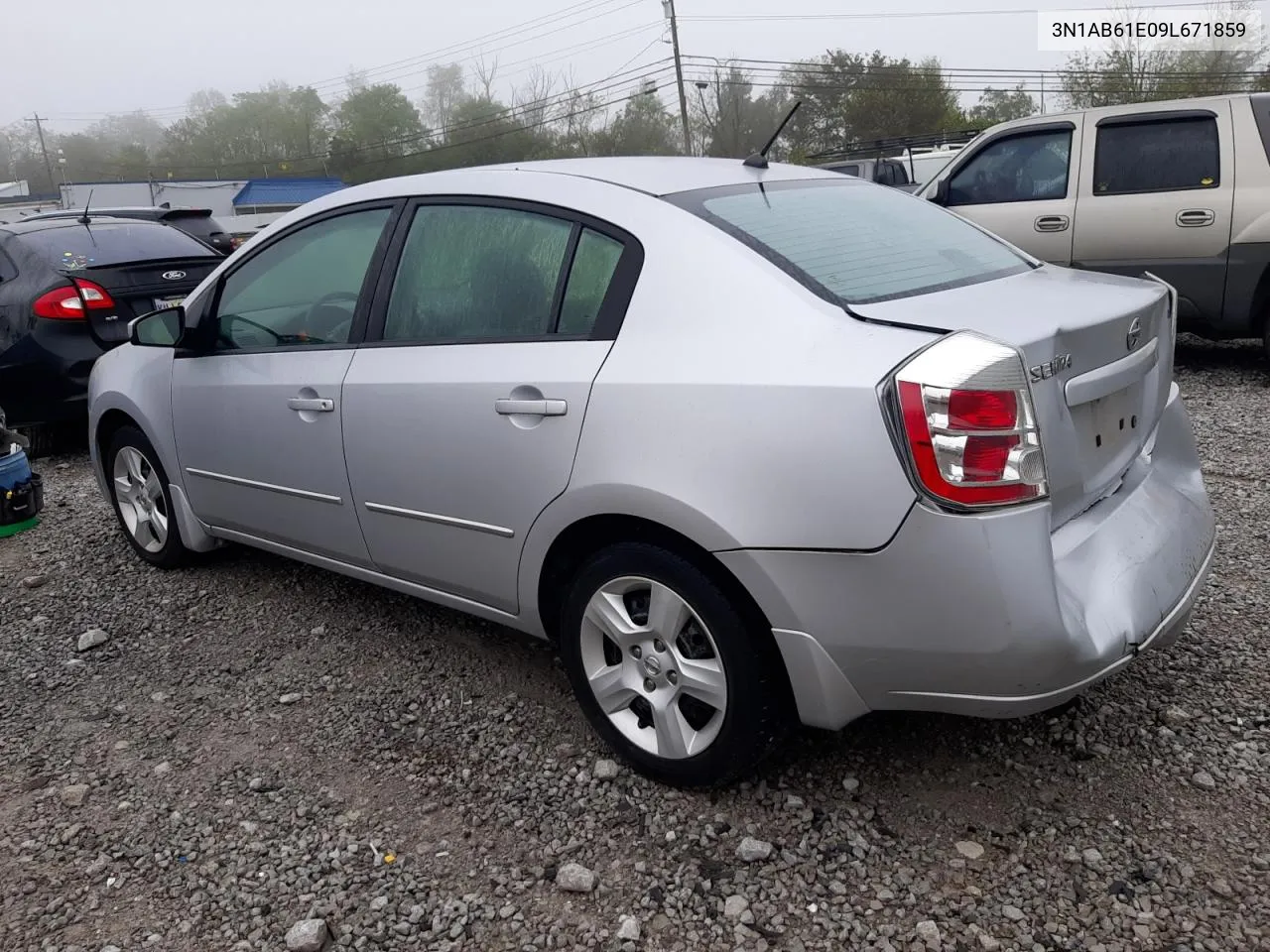 2009 Nissan Sentra 2.0 VIN: 3N1AB61E09L671859 Lot: 73384184