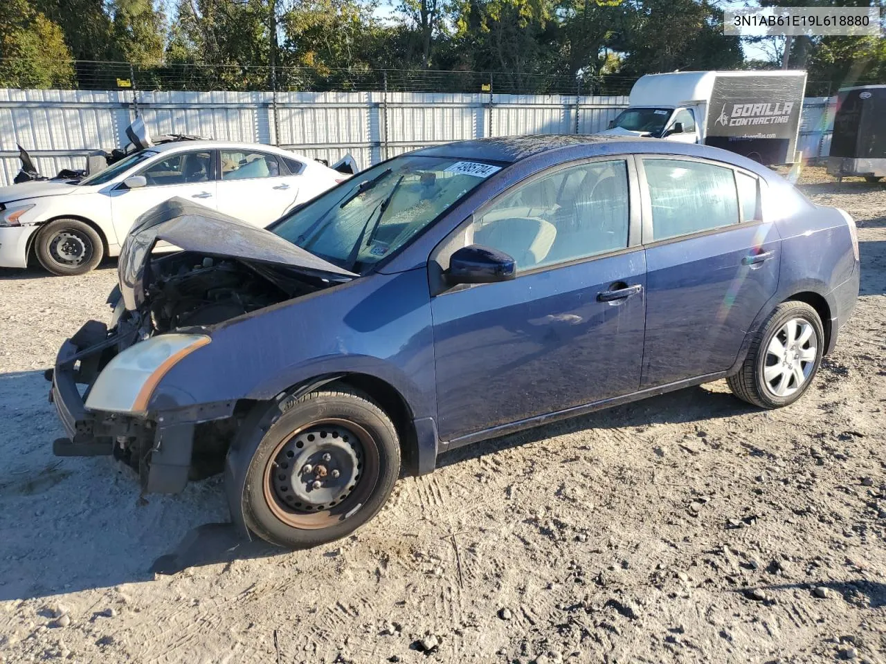 2009 Nissan Sentra 2.0 VIN: 3N1AB61E19L618880 Lot: 74985704