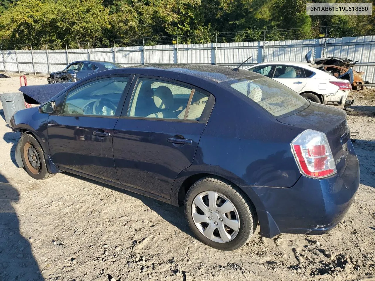 2009 Nissan Sentra 2.0 VIN: 3N1AB61E19L618880 Lot: 74985704