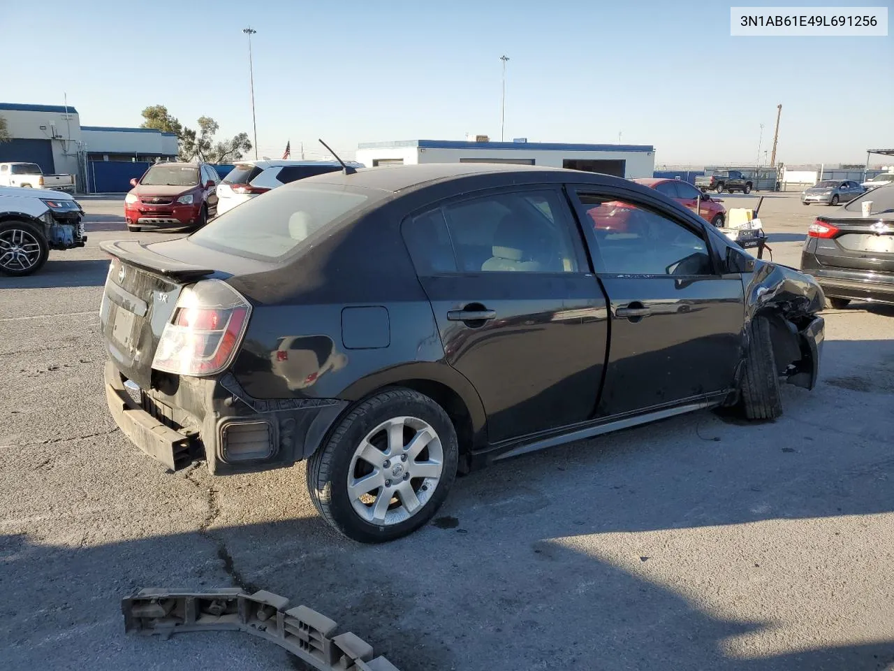 2009 Nissan Sentra 2.0 VIN: 3N1AB61E49L691256 Lot: 75756684