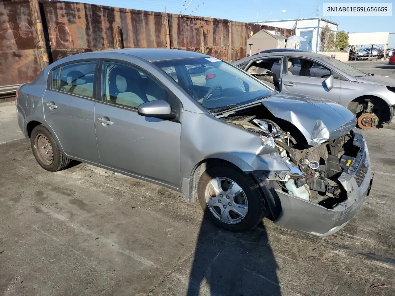 2009 Nissan Sentra 2.0 VIN: 3N1AB61E59L656659 Lot: 77917444