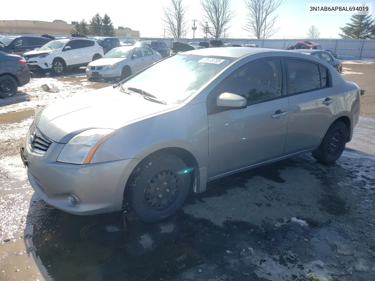 2010 Nissan Sentra 2.0 VIN: 3N1AB6AP8AL694019 Lot: 35849733