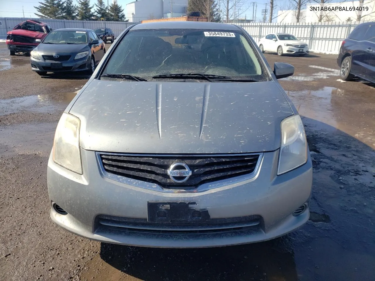 2010 Nissan Sentra 2.0 VIN: 3N1AB6AP8AL694019 Lot: 35849733