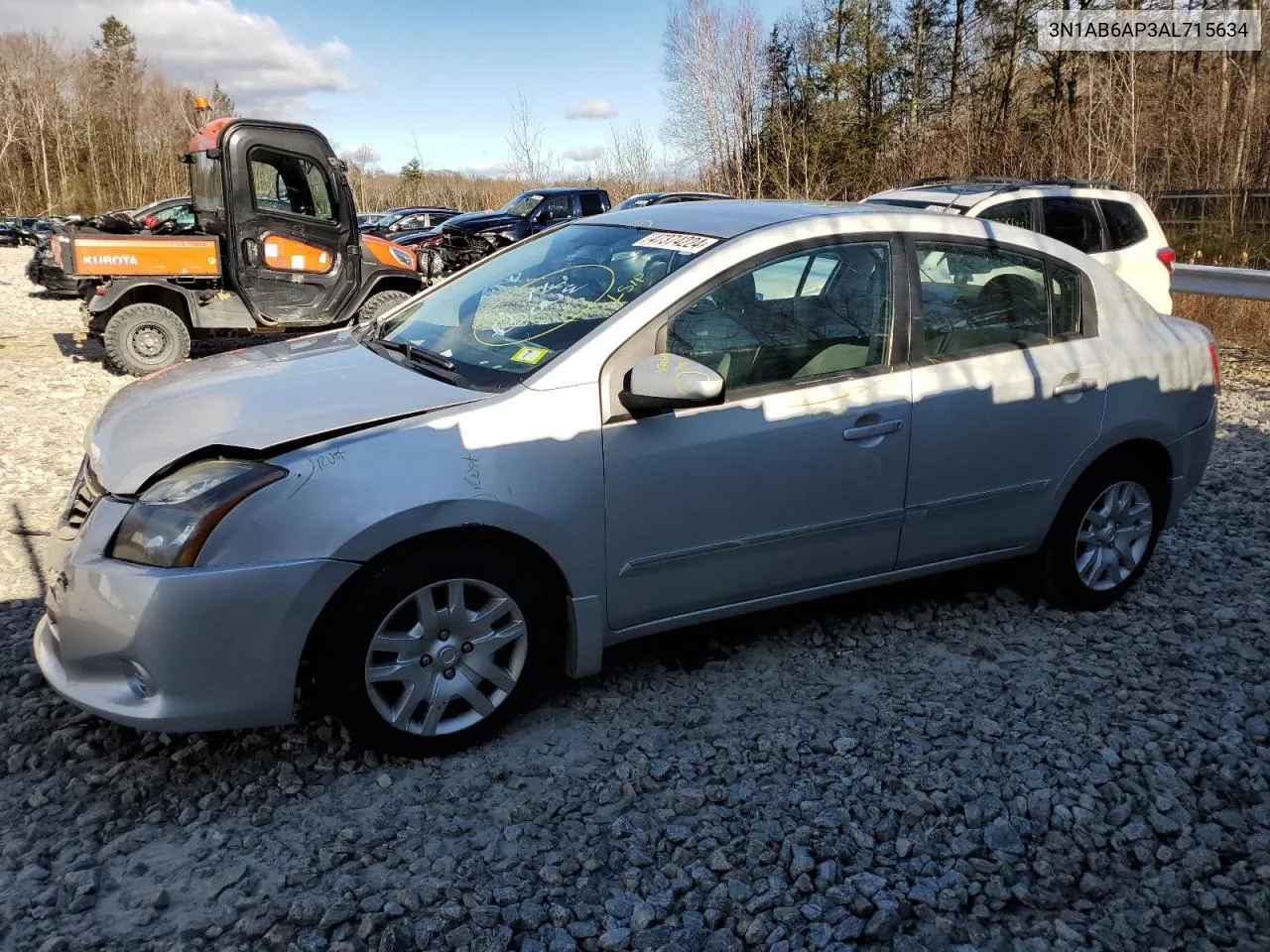 2010 Nissan Sentra 2.0 VIN: 3N1AB6AP3AL715634 Lot: 47374224