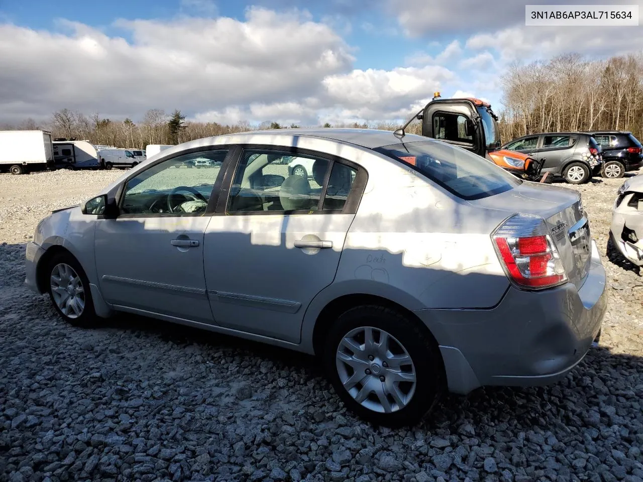 2010 Nissan Sentra 2.0 VIN: 3N1AB6AP3AL715634 Lot: 47374224