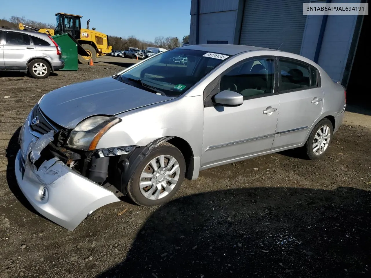 3N1AB6AP9AL694191 2010 Nissan Sentra 2.0