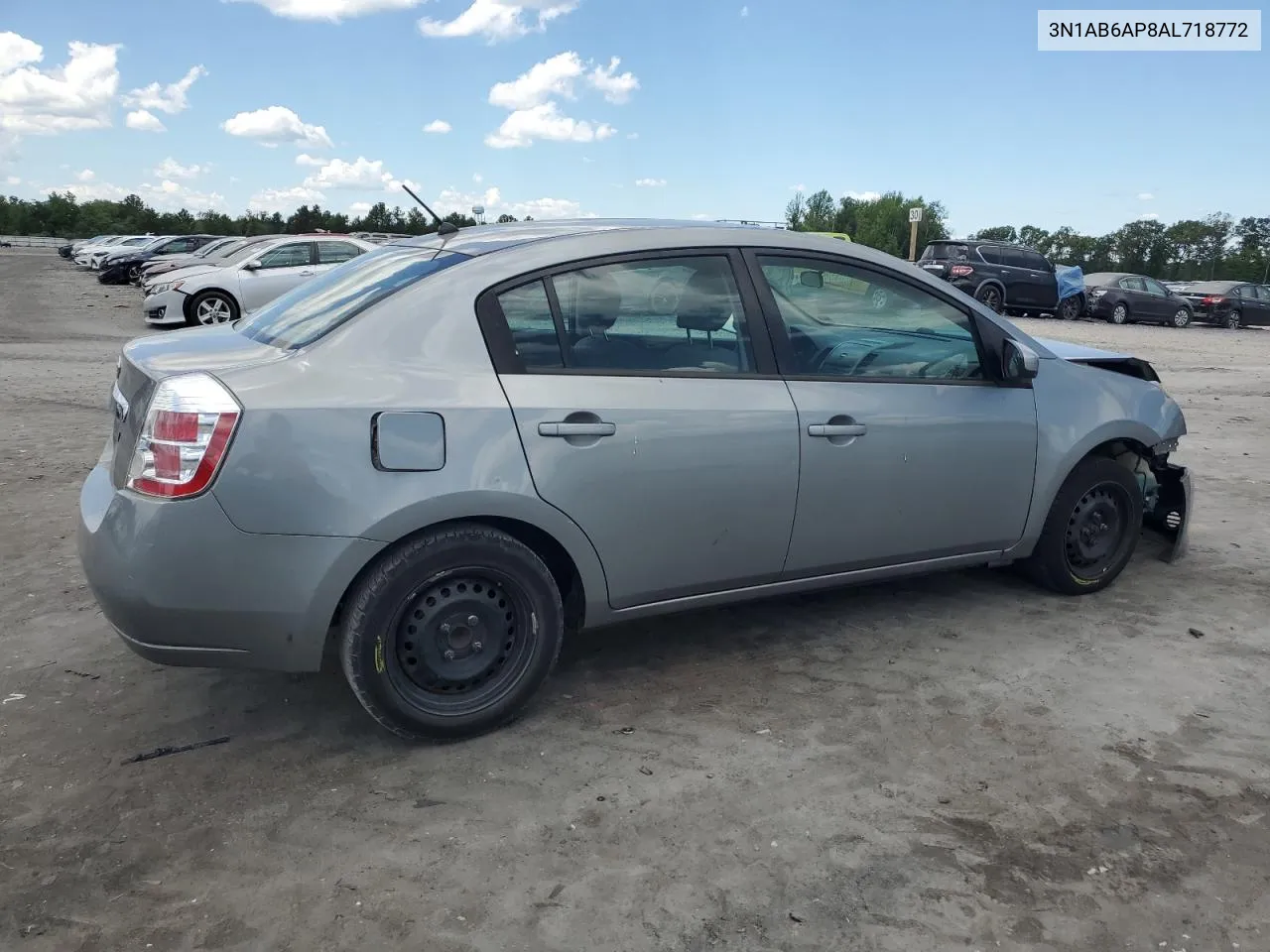 2010 Nissan Sentra 2.0 VIN: 3N1AB6AP8AL718772 Lot: 60105474