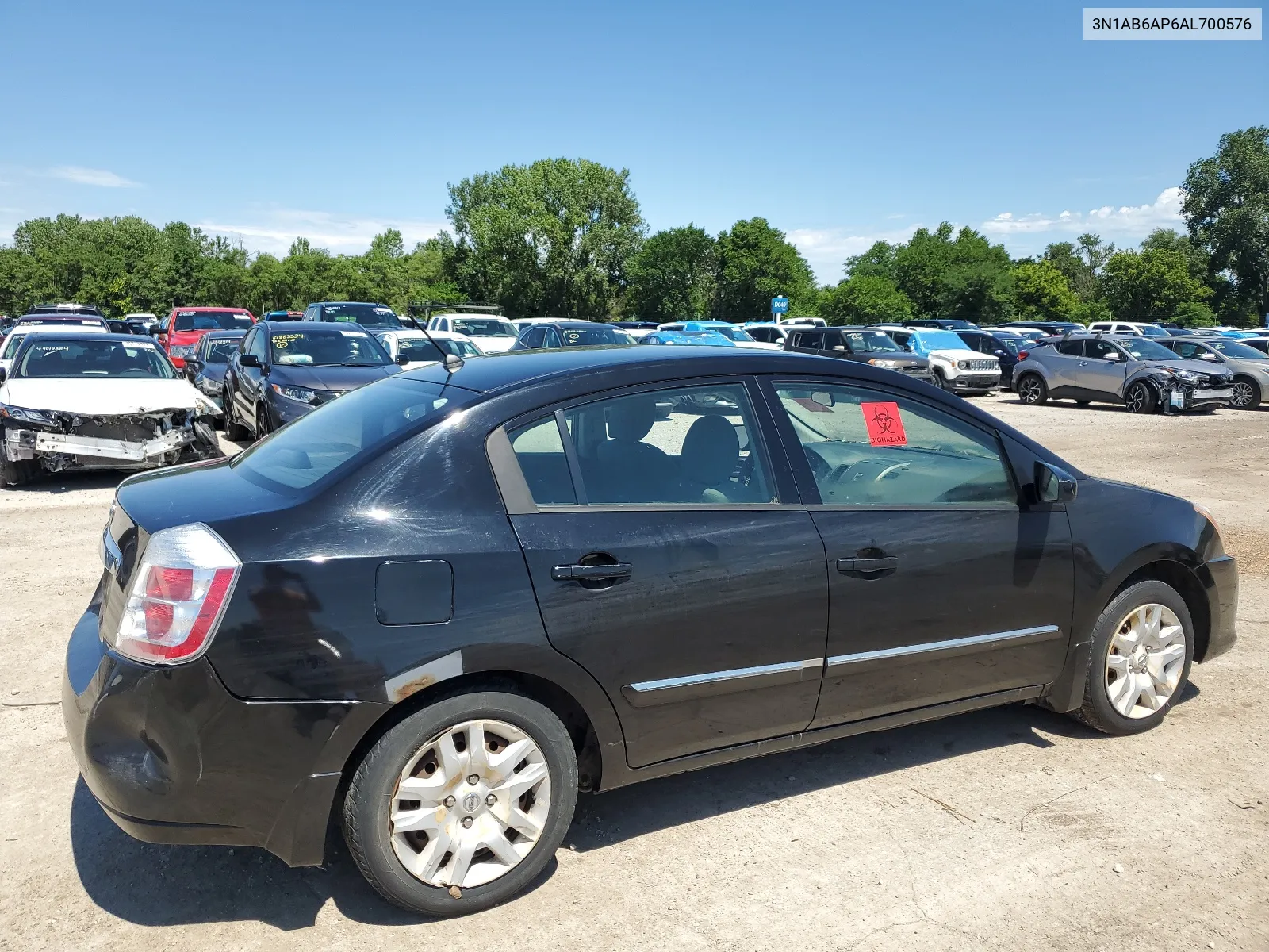 3N1AB6AP6AL700576 2010 Nissan Sentra 2.0