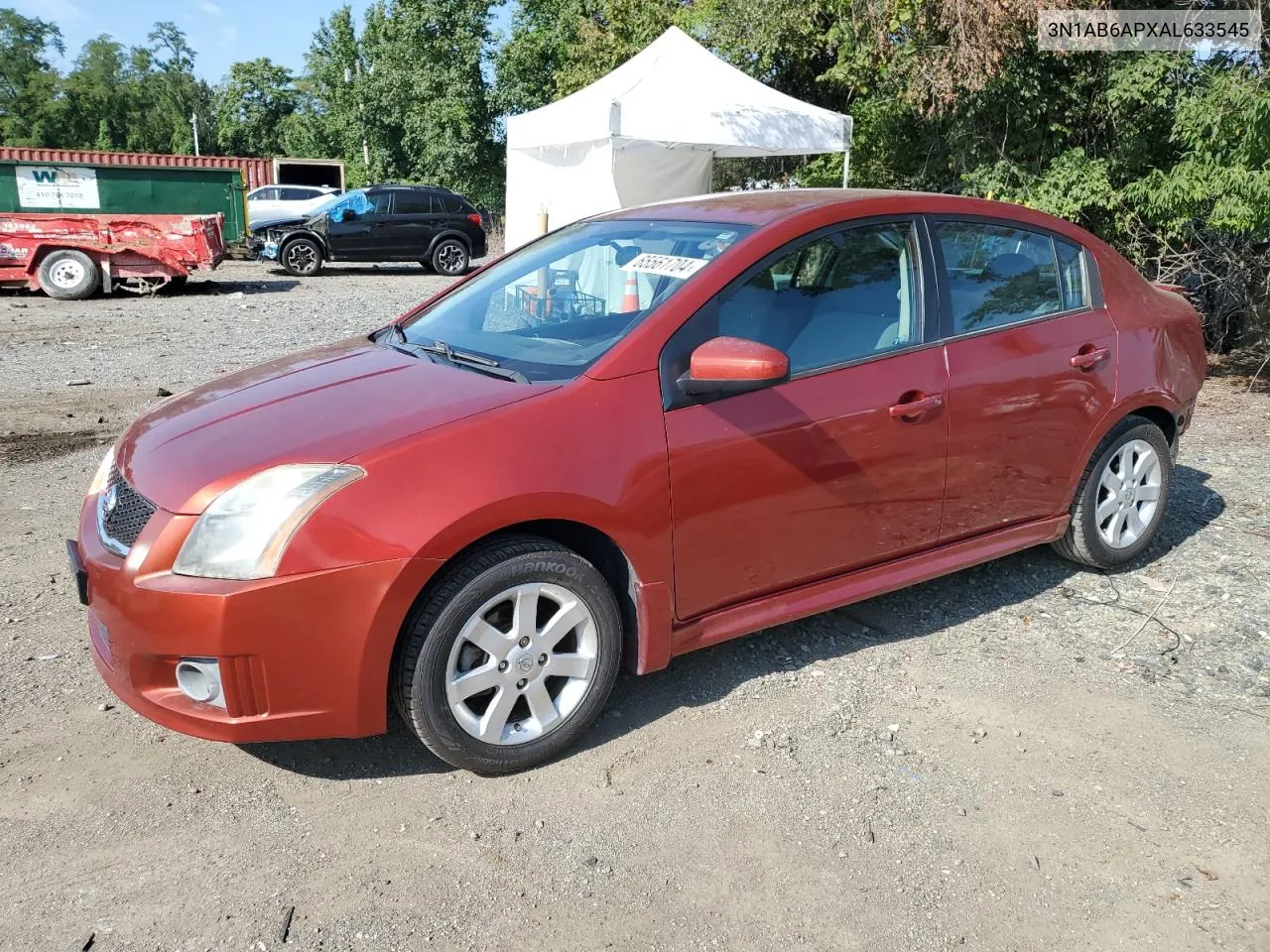 3N1AB6APXAL633545 2010 Nissan Sentra 2.0