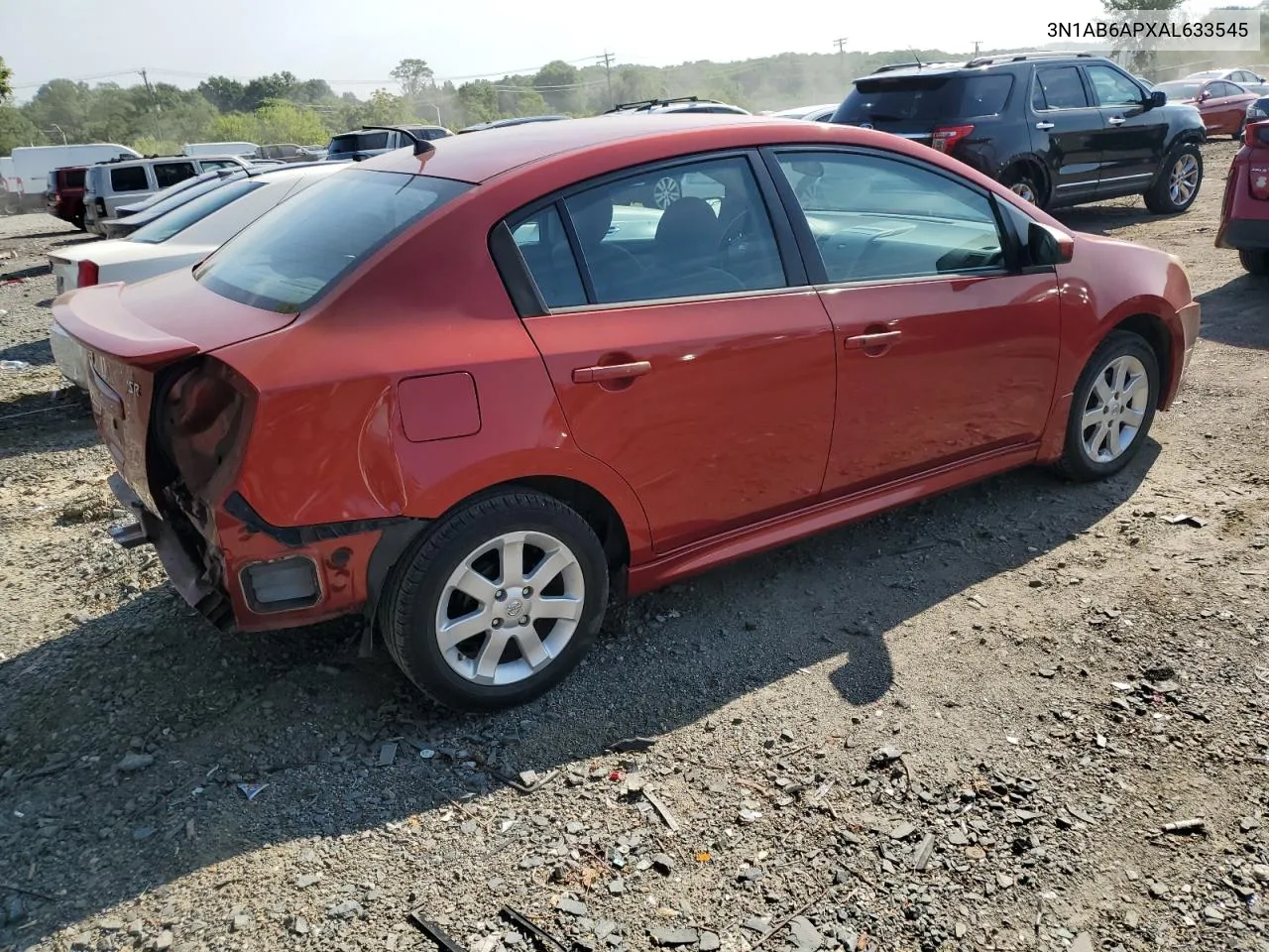 2010 Nissan Sentra 2.0 VIN: 3N1AB6APXAL633545 Lot: 65561704