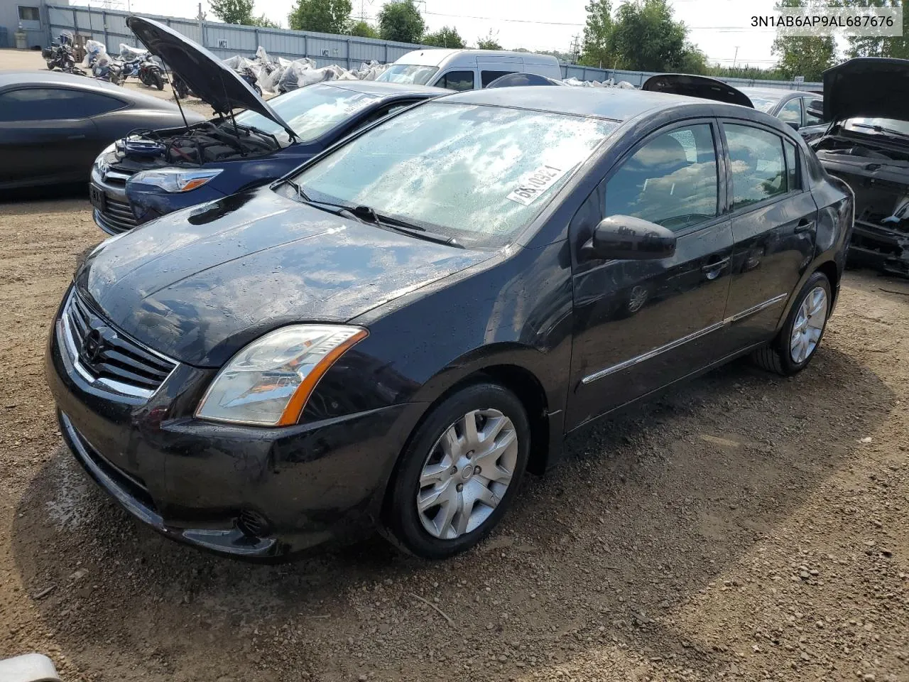 2010 Nissan Sentra 2.0 VIN: 3N1AB6AP9AL687676 Lot: 66109214