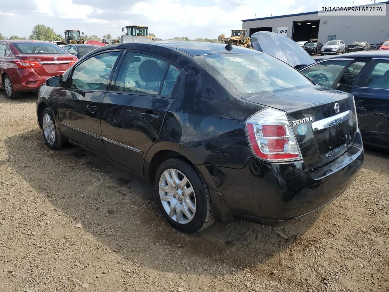 2010 Nissan Sentra 2.0 VIN: 3N1AB6AP9AL687676 Lot: 66109214