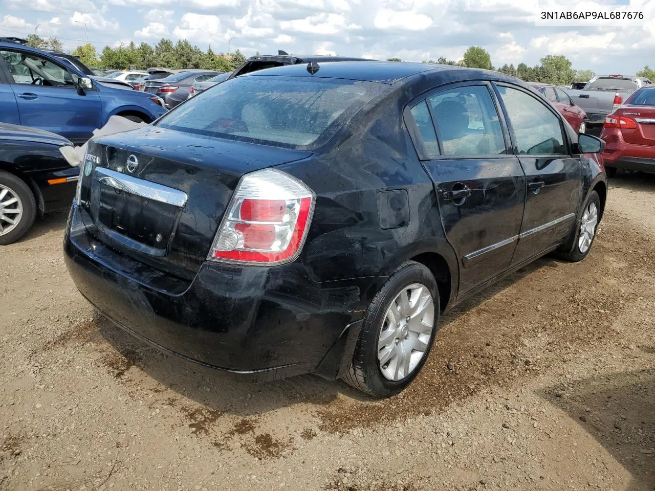 2010 Nissan Sentra 2.0 VIN: 3N1AB6AP9AL687676 Lot: 66109214