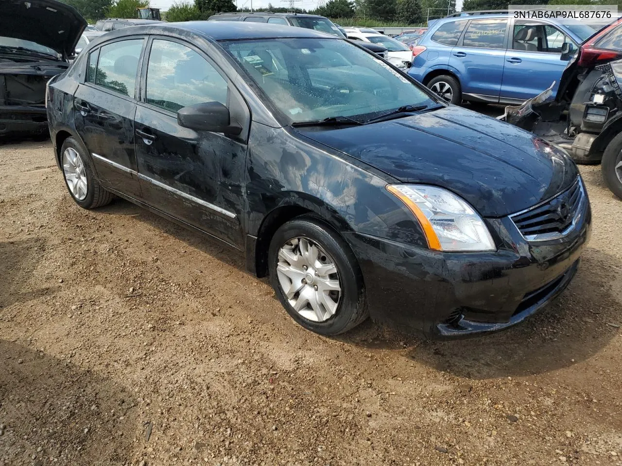 2010 Nissan Sentra 2.0 VIN: 3N1AB6AP9AL687676 Lot: 66109214