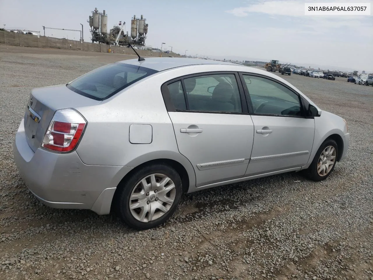 2010 Nissan Sentra 2.0 VIN: 3N1AB6AP6AL637057 Lot: 66420994