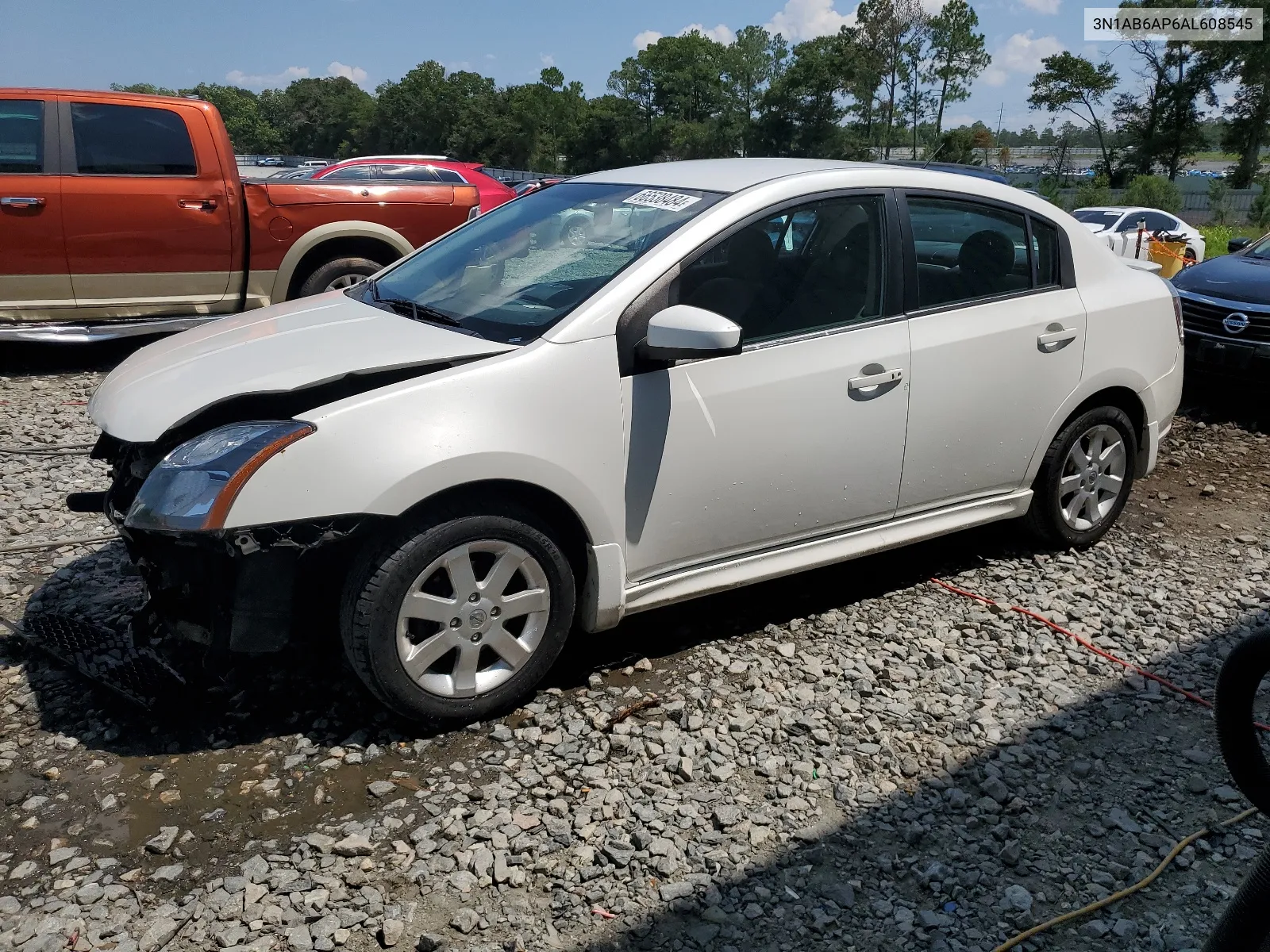 2010 Nissan Sentra 2.0 VIN: 3N1AB6AP6AL608545 Lot: 66538484