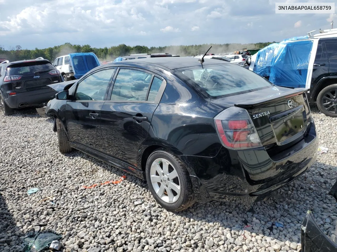 2010 Nissan Sentra 2.0 VIN: 3N1AB6AP0AL658759 Lot: 66809374