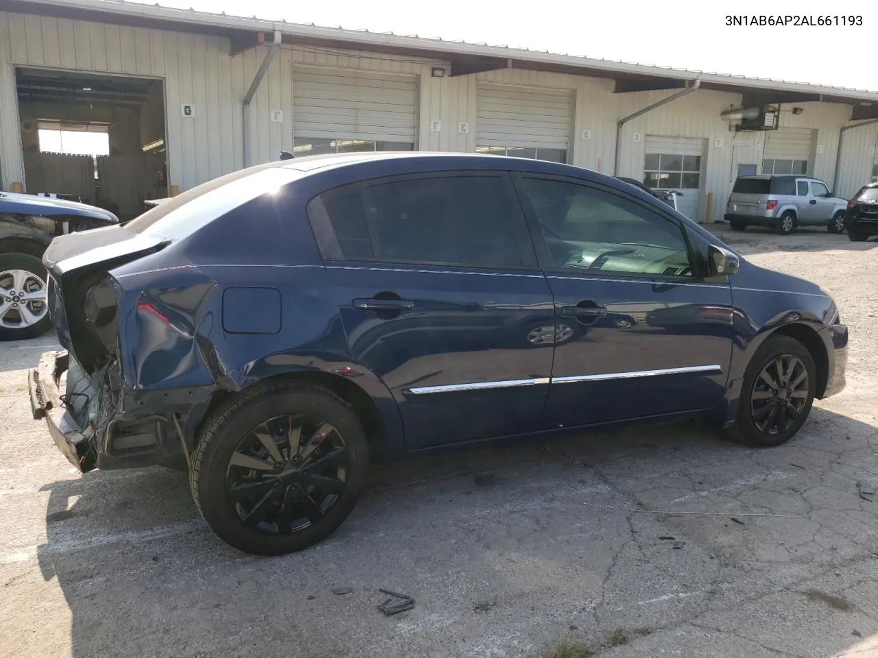 2010 Nissan Sentra 2.0 VIN: 3N1AB6AP2AL661193 Lot: 68686134