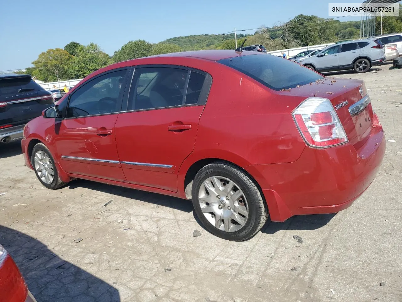 2010 Nissan Sentra 2.0 VIN: 3N1AB6AP8AL657231 Lot: 68995444