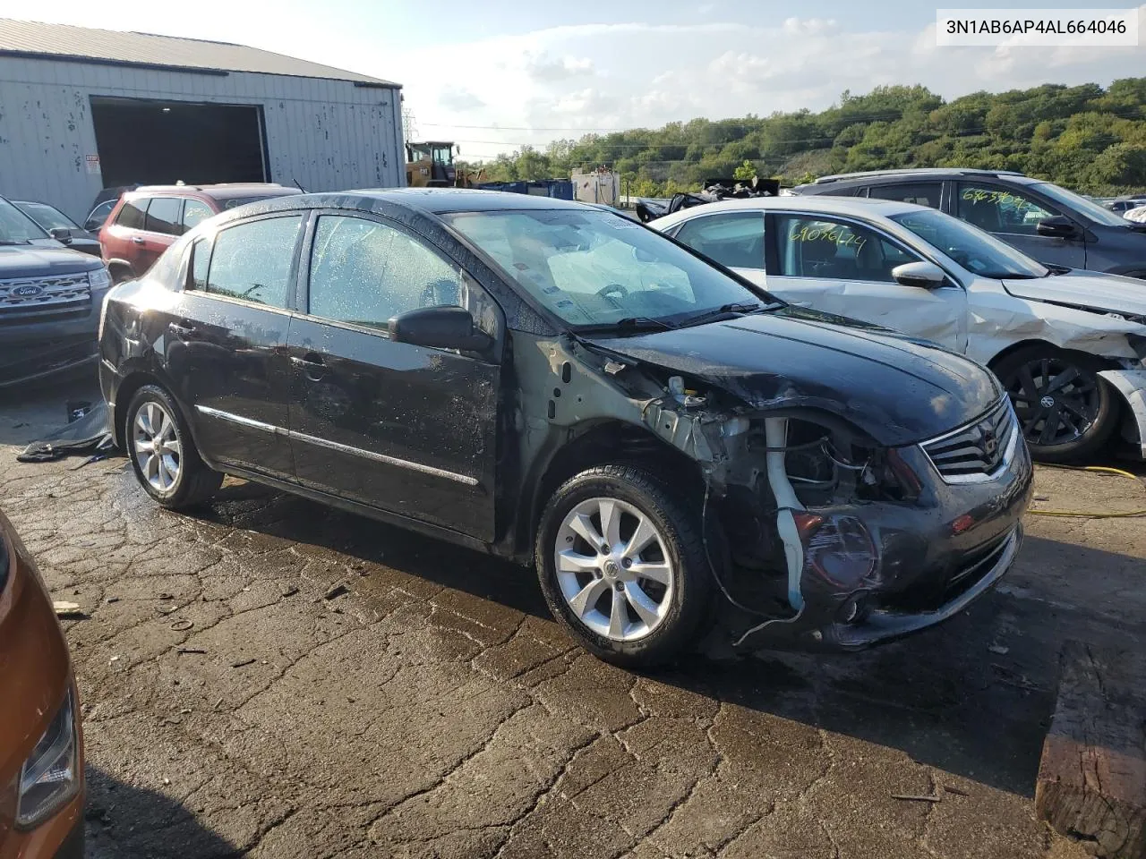 2010 Nissan Sentra 2.0 VIN: 3N1AB6AP4AL664046 Lot: 69000044