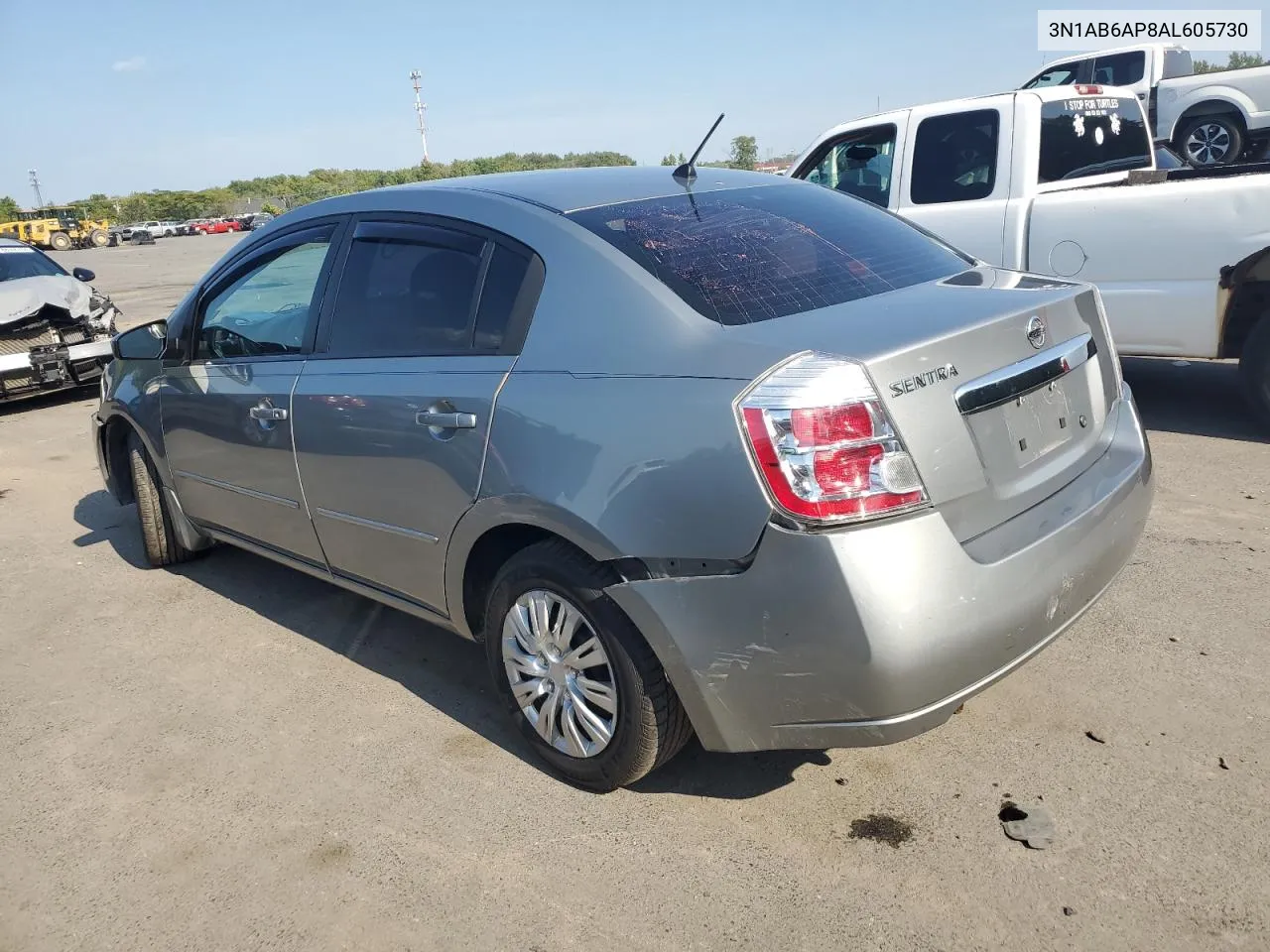 2010 Nissan Sentra 2.0 VIN: 3N1AB6AP8AL605730 Lot: 69152564