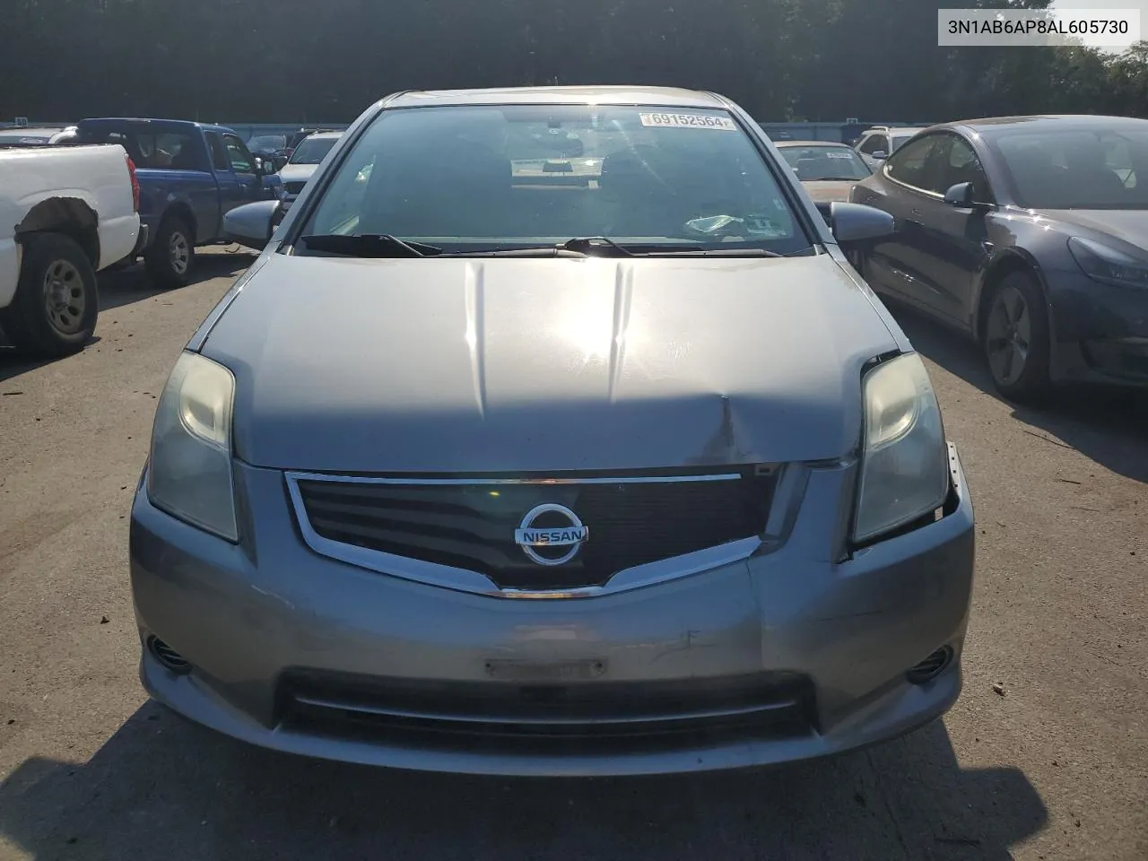 2010 Nissan Sentra 2.0 VIN: 3N1AB6AP8AL605730 Lot: 69152564