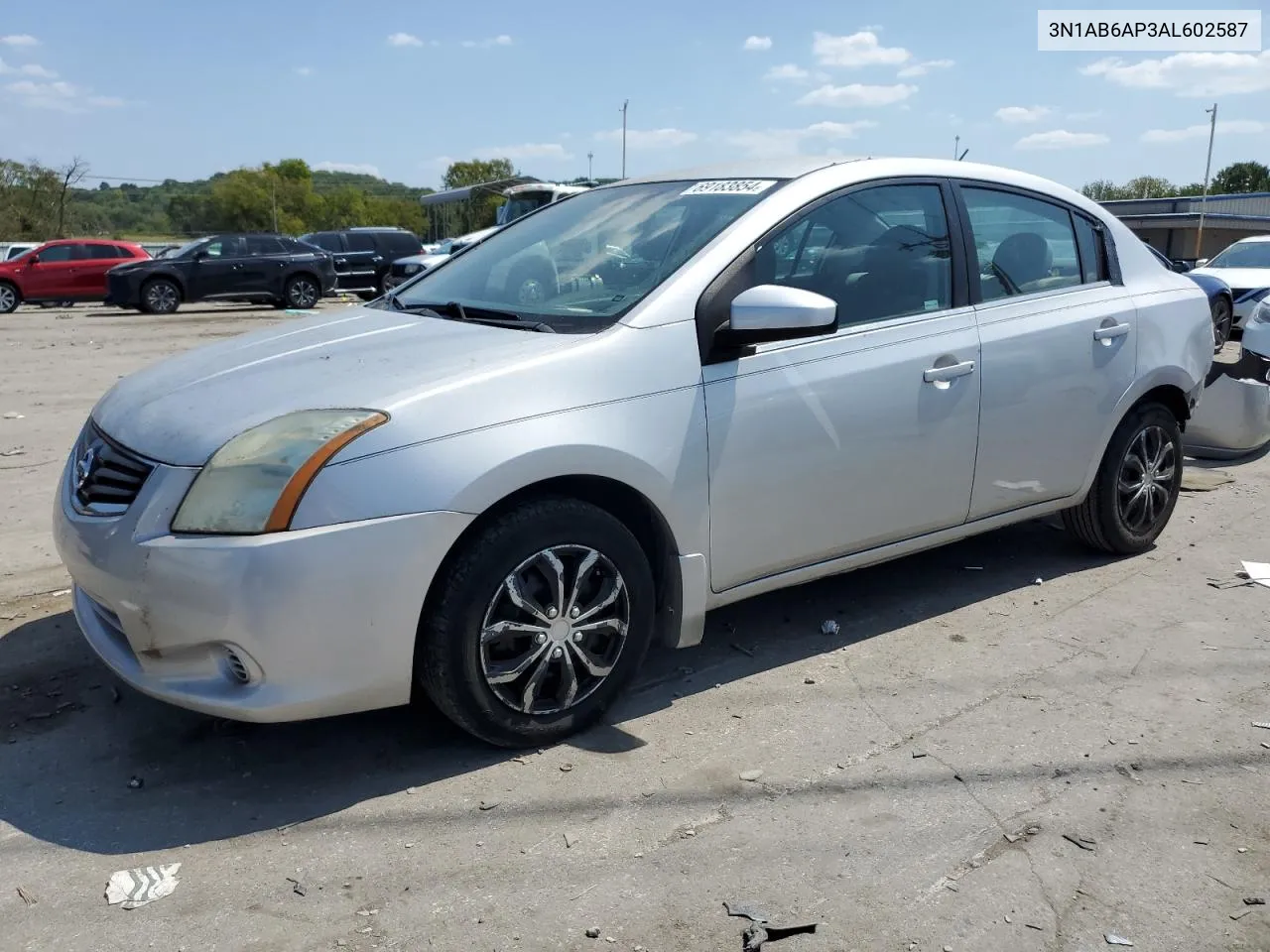 3N1AB6AP3AL602587 2010 Nissan Sentra 2.0