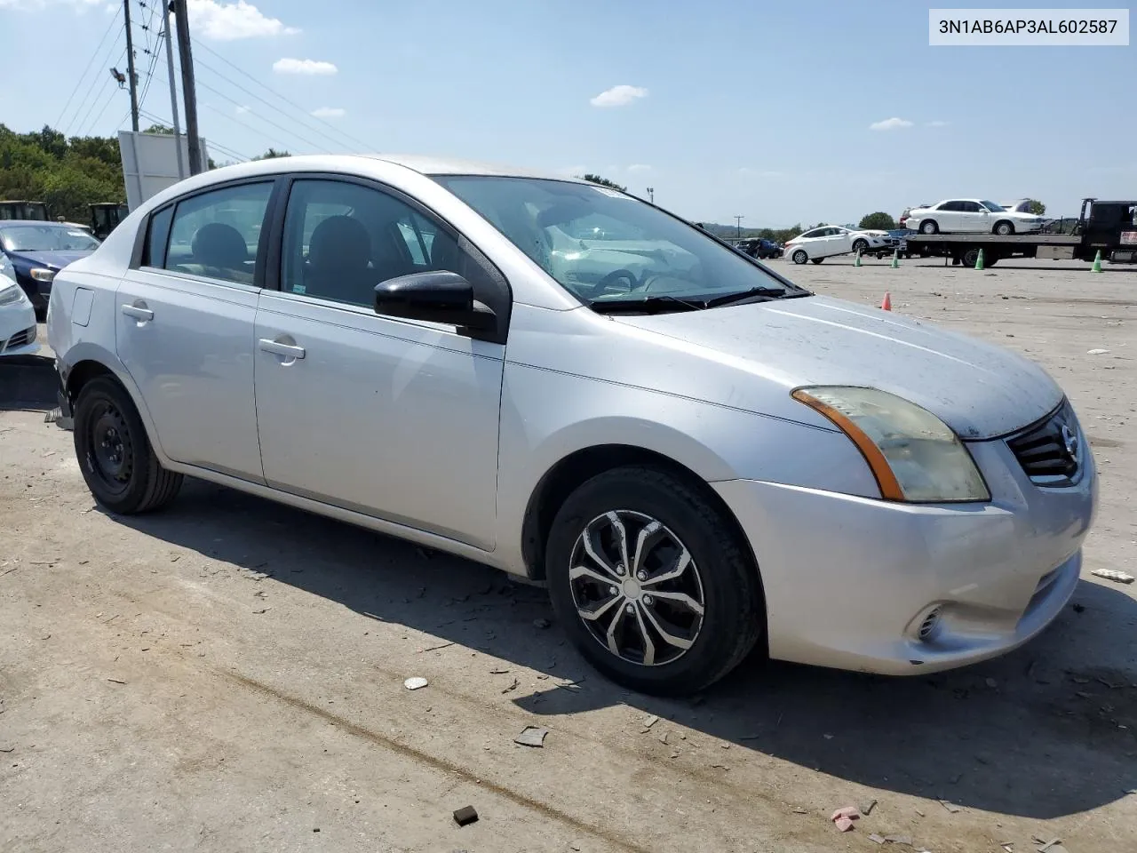 3N1AB6AP3AL602587 2010 Nissan Sentra 2.0