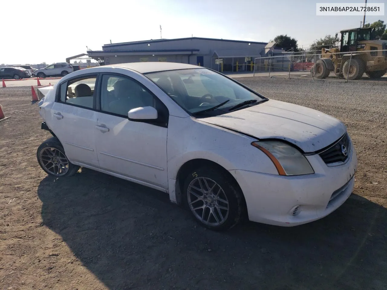 2010 Nissan Sentra 2.0 VIN: 3N1AB6AP2AL728651 Lot: 69272174