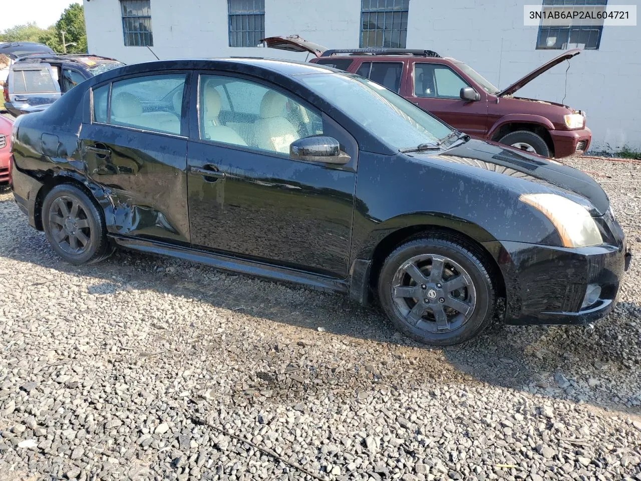 3N1AB6AP2AL604721 2010 Nissan Sentra 2.0