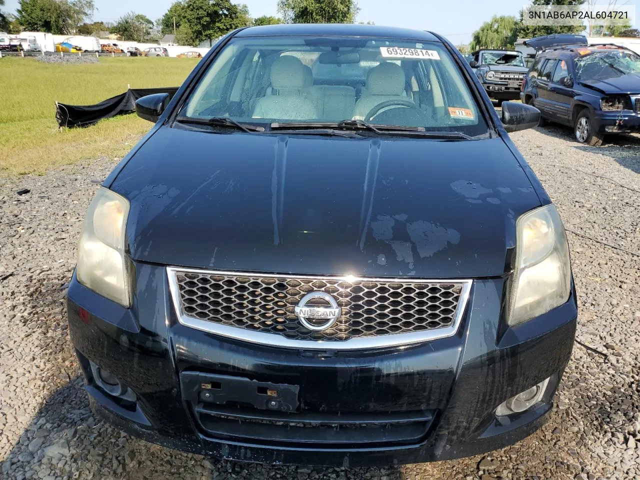 2010 Nissan Sentra 2.0 VIN: 3N1AB6AP2AL604721 Lot: 69329814