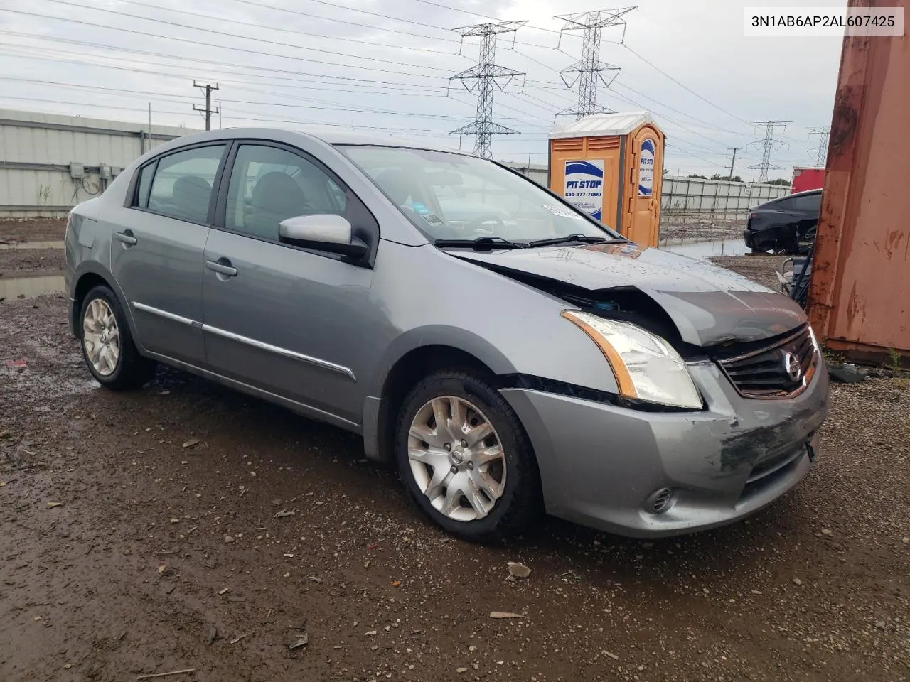 2010 Nissan Sentra 2.0 VIN: 3N1AB6AP2AL607425 Lot: 69798854